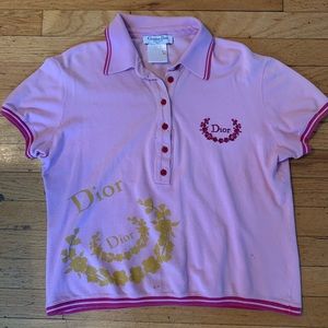 Dior Baby Pink Polo